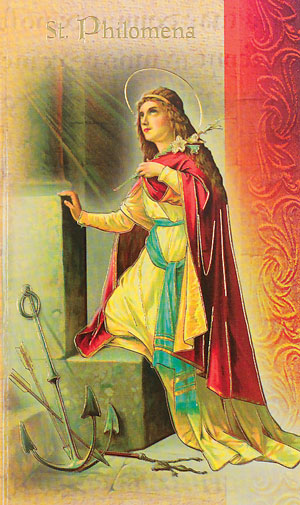 BIOGRAPHY OF SAINT PHILOMENA