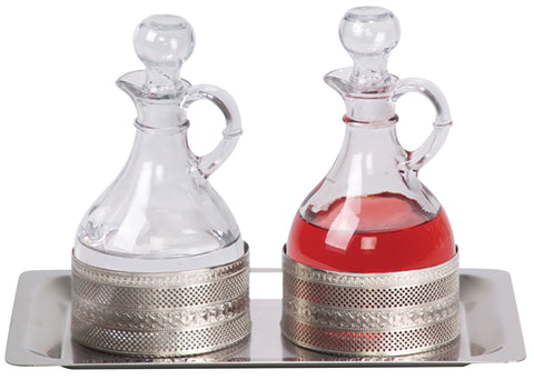 K241 Processional Cruet Set - cruets - Patrick Baker & Sons