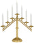 K482-5 Altar Candelabra