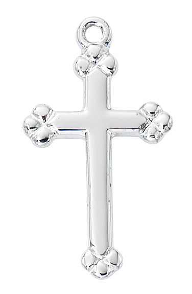 L9256 STERLING SILVER CROSS