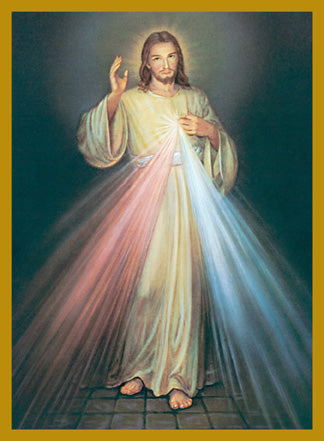 MC 350 Divine Mercy Mass Card