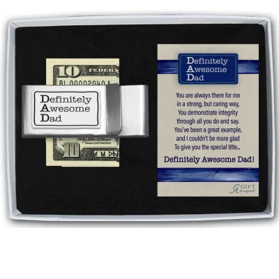 Money Clip-Definitely Awesome Dad