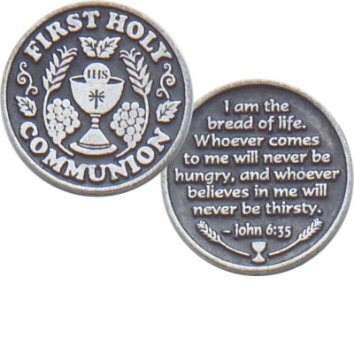 FIRST COMMUNION POCKET TOKEN– Patrick Baker and Sons