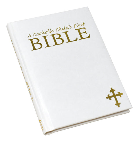 RG1400292 WHITE CHILD'S BIBLE