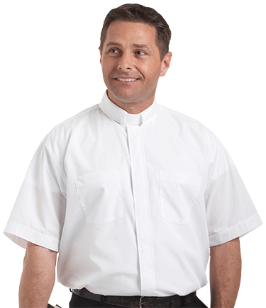 Tab Collar Clergy Shirt SM-102 - Shirts - Patrick Baker & Sons