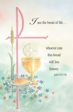 Watercolor Communion Bulletin - BULLETIN - Patrick Baker & Sons