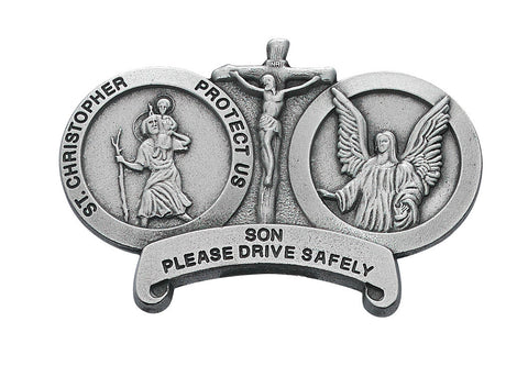 ST CHRISTOPHER GRANDSON VISOR CLIP