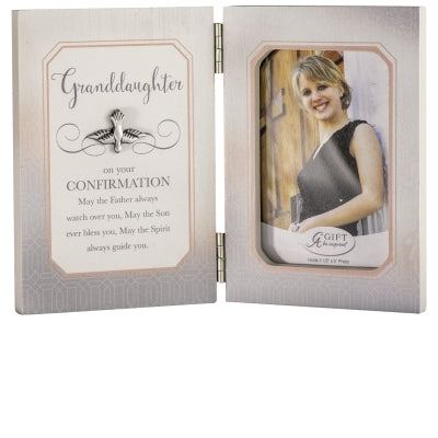 GRANDDAUGHTER CONFIRMATION HINGED FRAME