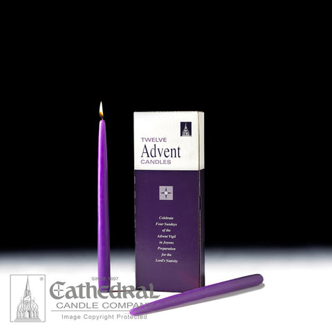 82702401 BOX ADVENT PURPLE