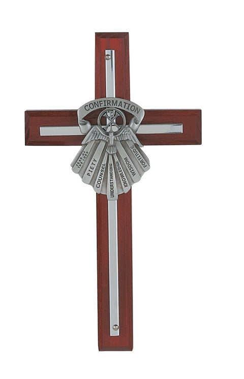77-18  7" CHERRY GIFT OF THE SPIRIT CROSS