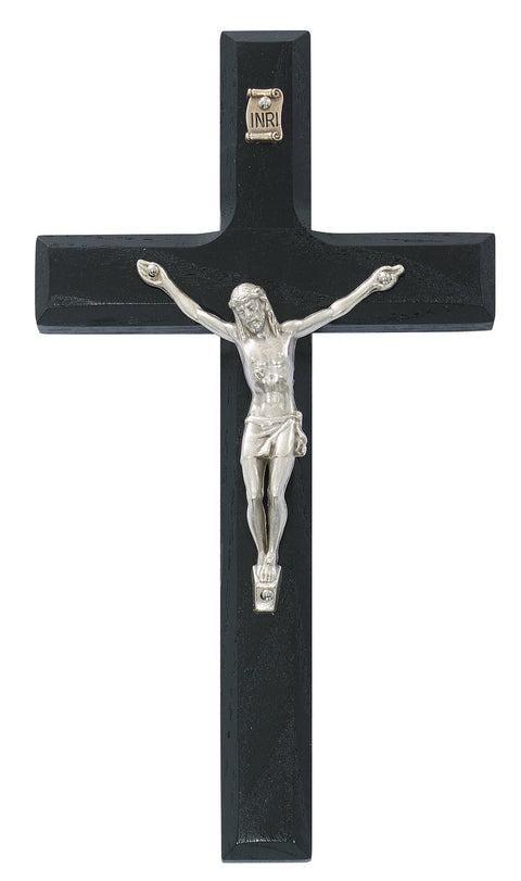 79-38   7" BLACK CRUCIFIX