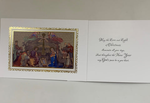 NATIVITY BOXED CHRISTMAS CARD