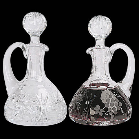 K957 Crystal Cruets - cruets - Patrick Baker & Sons