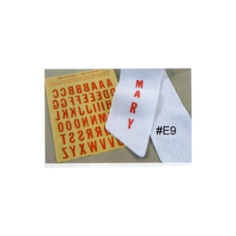 E9 Transfer Name Sheets