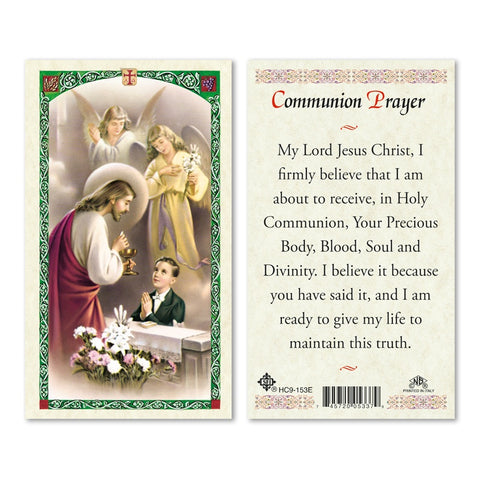 HC9-153E COMMUNION PRAYER BOY