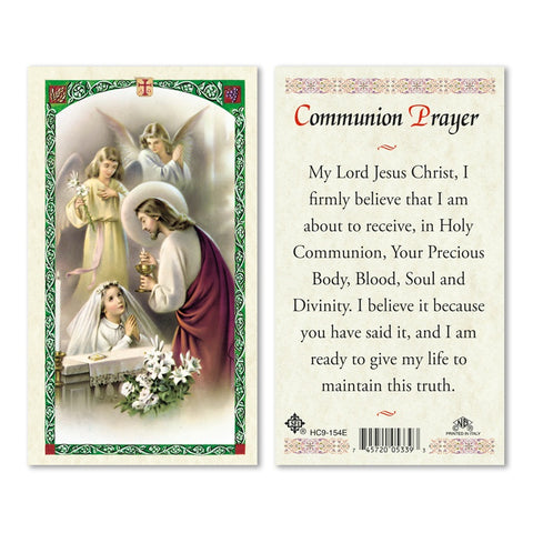 HC9-154E COMMUNION PRAYER GIRL
