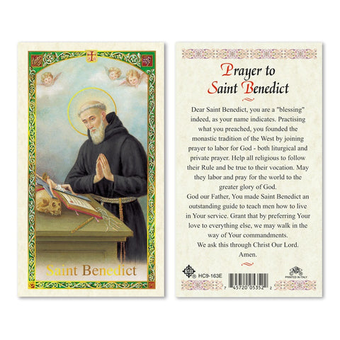 hc9-163e prayer to st benedict