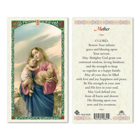 hc9-352e  Mother Prayer Card