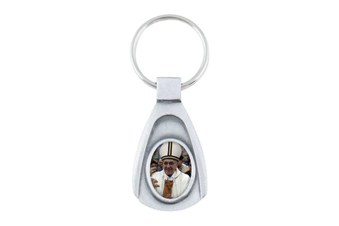 Pope Francis Photo Key Ring