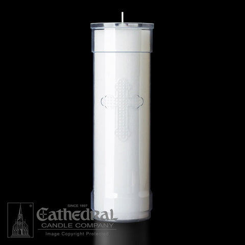 88377024  CLEAR 7 DAY INDIVIDUAL CANDLE