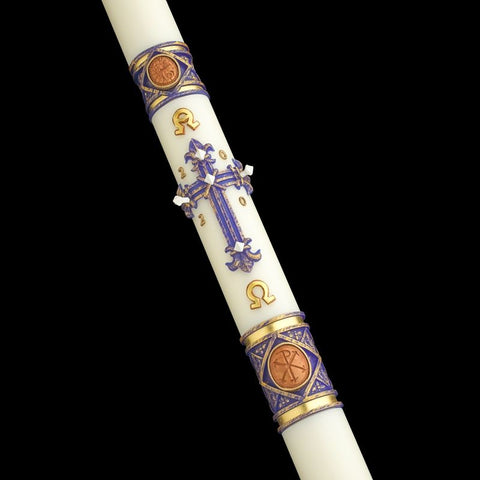 Lilium Eximious Paschal Candle-CALL TO ORDER