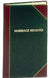 Marriage Record Book Standard Edition - Books - Patrick Baker & Sons