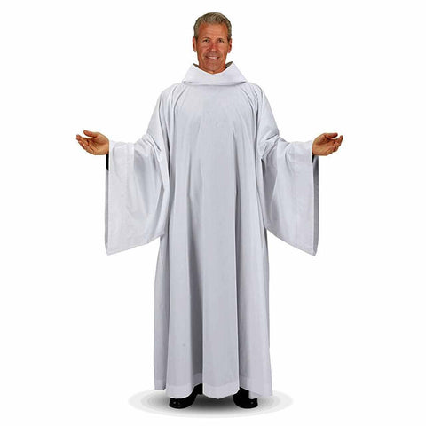F2650 Hooded Monastic Alb  X SMALL