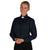 129 Women's Long Sleeve Clergy Tab Blouse