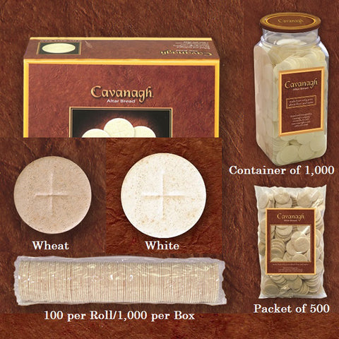 Altar Bread 1-1/8" Diameter CH-3 - Popular - Patrick Baker & Sons