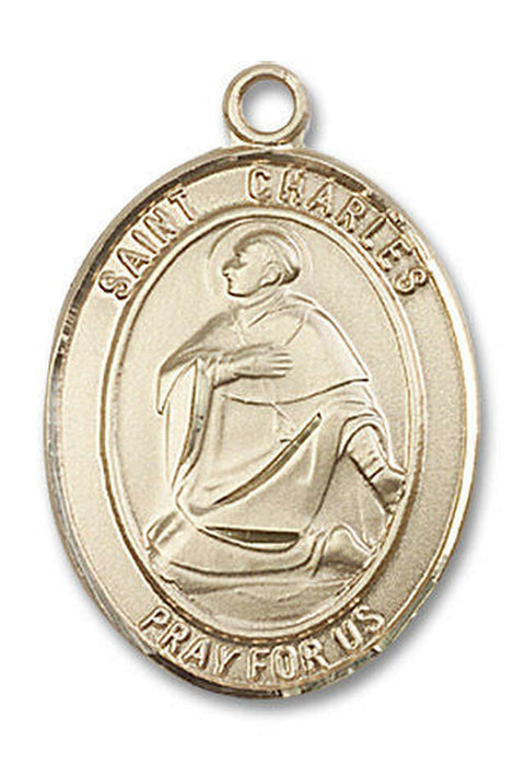 ST CHARLES GOLD FILLED MEDAL