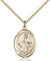 St Dymphna Medal – 14 Karat Gold Filled