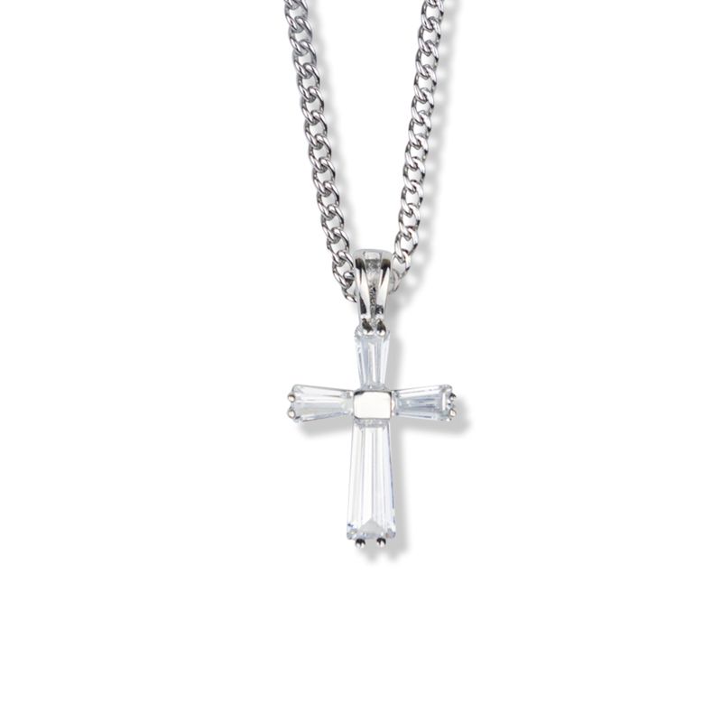 Crystal Cross Pendant Necklace – CR Designs